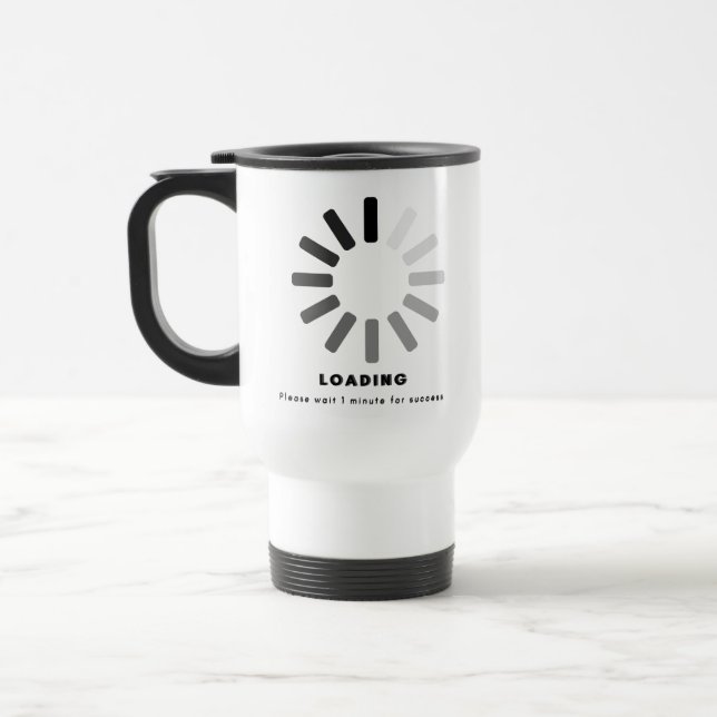 Caneca Térmica Download sem esforço (Esquerda)