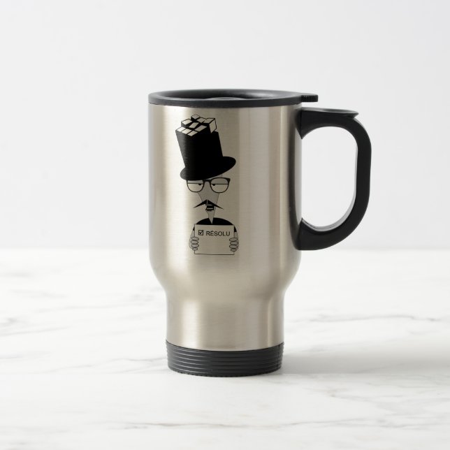 Caneca Térmica Dr. Cúbico (Direita)