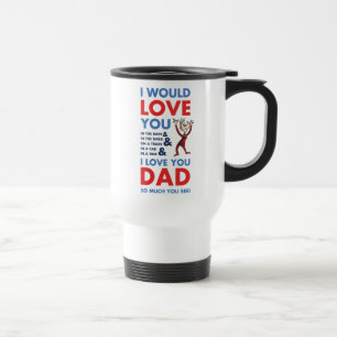 Caneca Térmica Dr. Seuss Eu Amo Você Papai Tanto Que Você Vê