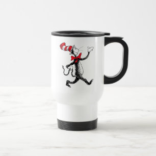 Caneca Térmica Dr. Seuss Gato na Marcha do Chapéu