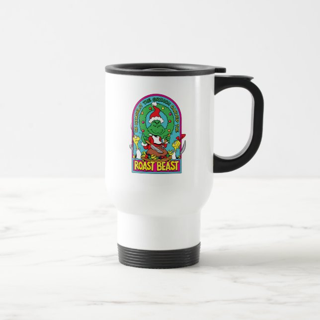Caneca Térmica Dr. Seuss | Gráfico da Fera Assada (Direita)