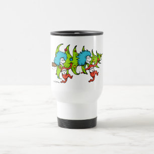 Caneca Térmica Dr. Seuss   Grpolegadas   Coisa 1 Coisa 2 Natal