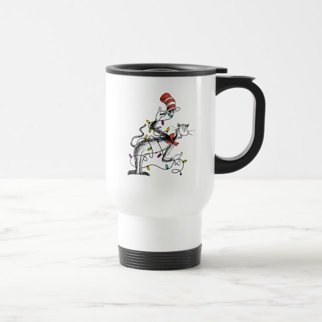Caneca Térmica Dr. Seuss | Grpolegadas | Gato Misquiívoro no Ha (Direita)