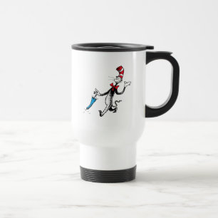 Caneca Térmica Dr. Seuss   O Gato no Chapéu Caminhada com Guarda-