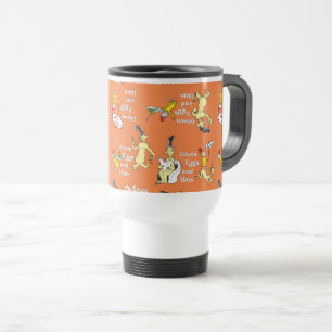 Caneca Térmica Dr. Seuss Ovos Verdes e Presunto Padrão de Persona