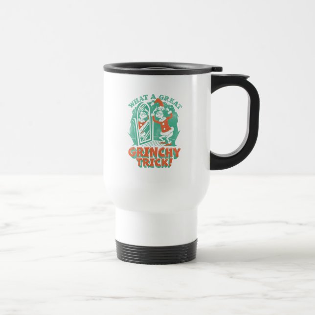 Caneca Térmica Dr. Seuss | Que Grande Truque do Grinch! (Direita)