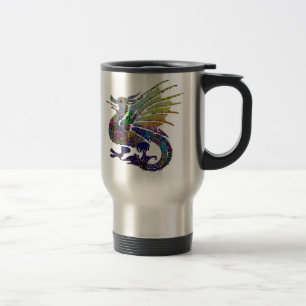 Caneca Térmica Dragão Jeweled