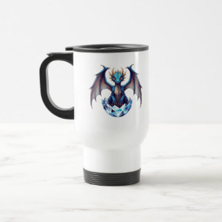 Caneca Térmica Dragão Mug recém-nascido emergindo do ovo de crist