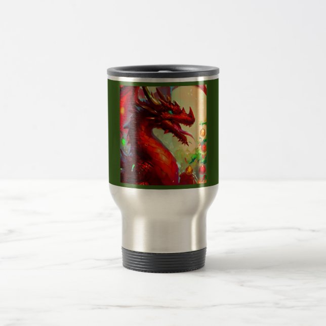 Caneca Térmica Dragão Natal 1 (Centro)