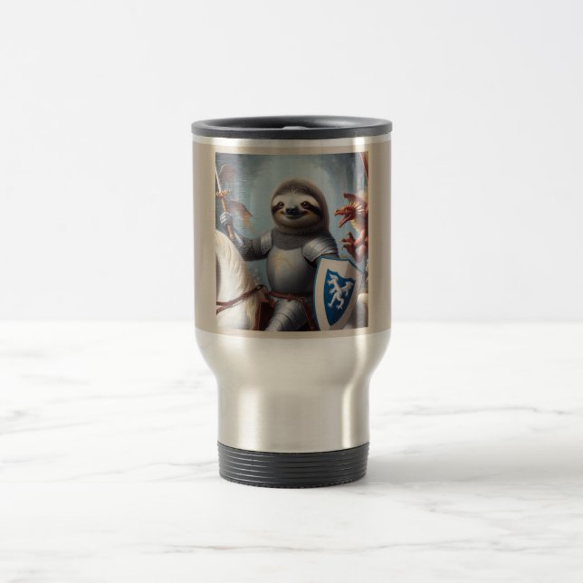 Caneca Térmica Dragões de Combate de Lloth Knight (Centro)