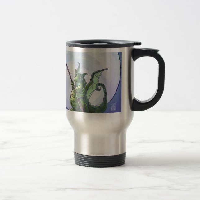 Caneca Térmica Dragon Watch Art (Direita)