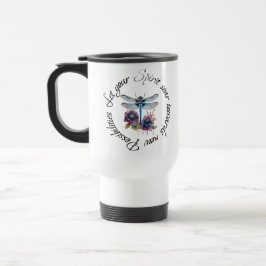 Caneca Térmica Dragonfly - espírito de novas possibilidades