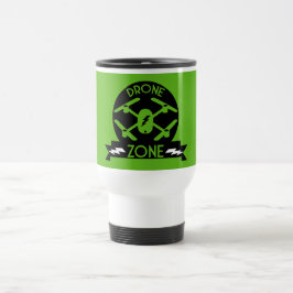 Caneca Térmica Drone Hobbyist | Piloto Drone | Fotografia | Raças