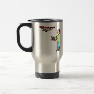 Caneca Térmica Drone voando