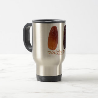 Caneca Térmica Duas tâmaras do SlipperyJoe enrugadas secas