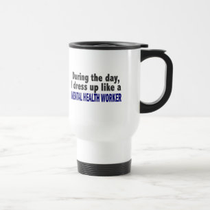 Caneca Térmica Durante o dia eu visto acima o trabalhador do