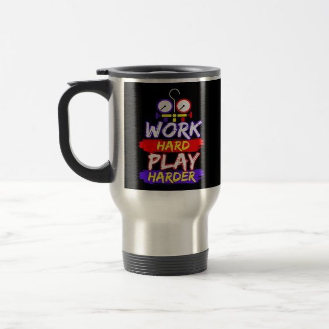 Caneca Térmica Duro de Reprodução do Duro de Trabalho HVAC (Esquerda)