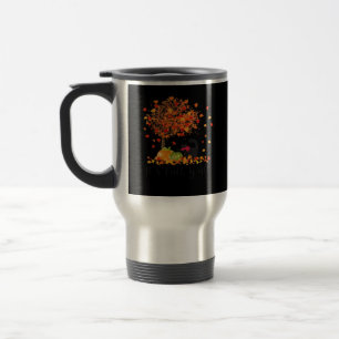 Caneca Térmica É Fall Y'all Cute Amantes de Ação de Graças
