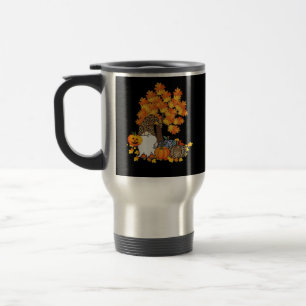 Caneca Térmica É outono Todos Os Gnomos Cudos Pumpkin outono
