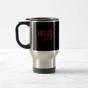 Caneca Térmica É outono Venham Todos Outonos Deixar Design