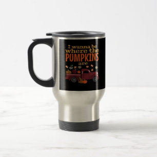 Caneca Térmica É outono Y'all, olá, outono Pumpkin