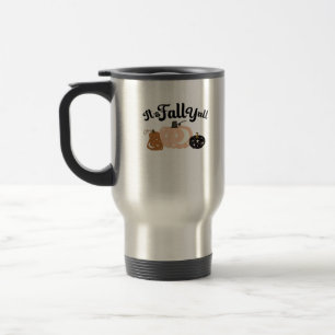 Caneca Térmica É Queda "Y" com luas lindas mortes de Dia das Brux