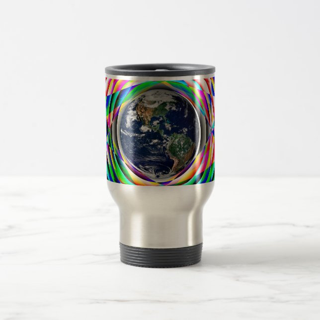 Caneca Térmica Earth Vibes de Kenneth Yoncich (Centro)