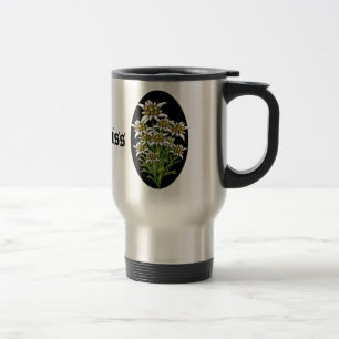 Caneca Térmica Edelweiss bonito floresce o costume