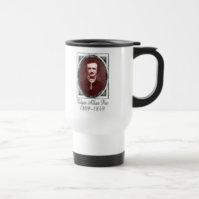 Caneca Térmica Edgar Allan Poe (Direita)