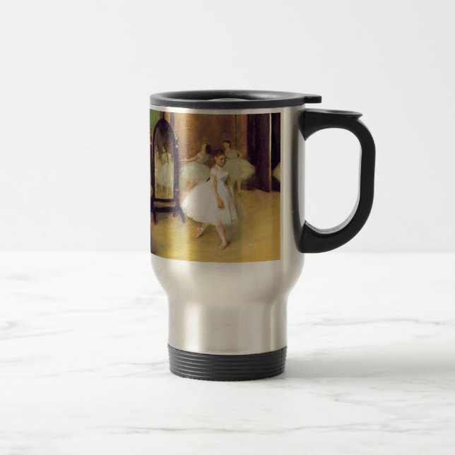 Caneca Térmica Edgar Degas - classe de dança (Direita)