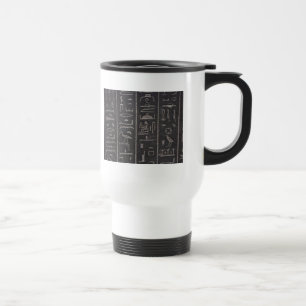 Caneca Térmica Egípcio Hieroglyphs Mug