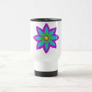 Caneca Térmica Eid de Flores Esparsas