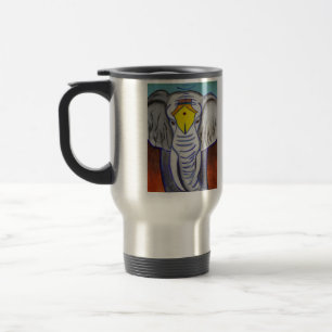 Caneca Térmica Elefante Branco