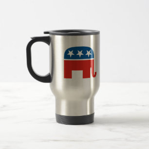 Caneca Térmica elefante do Partido Republicano de Estados Unidos