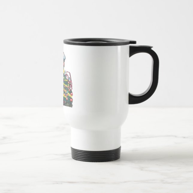 Caneca Térmica Elf de Natal (Direita)