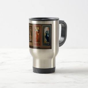Caneca Térmica Élisabeth Sonrel Art Nouveau Maiden Bird Series