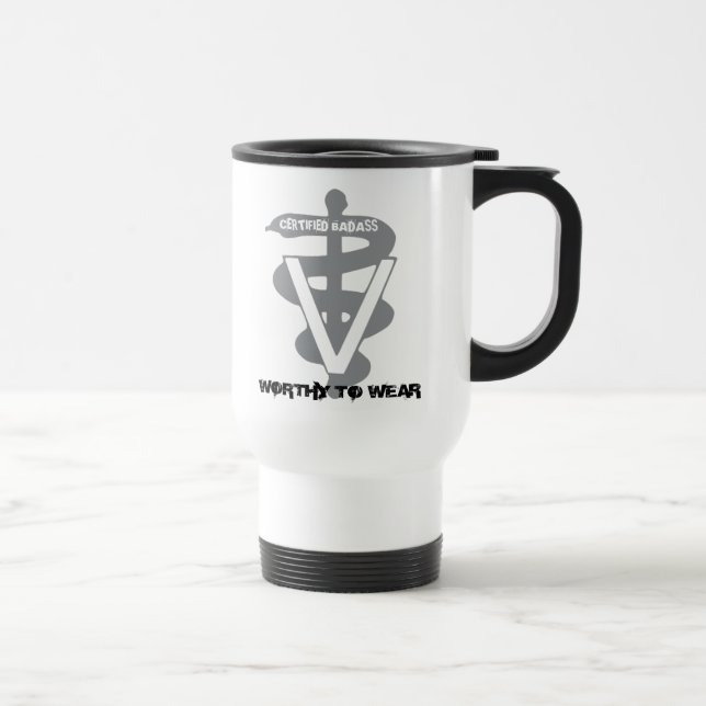 Caneca Térmica Embassas Certificadas Veterinárias - Digno De Vist (Direita)