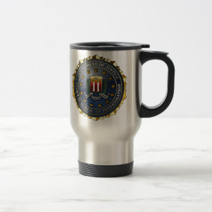 Caneca Térmica Emblema do FBI