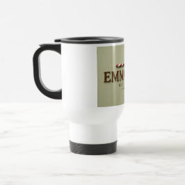 Caneca Térmica EMMANUEL | Mateus 1:23 Natal | Soft Sage