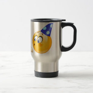 Caneca Térmica emoji de aniversário