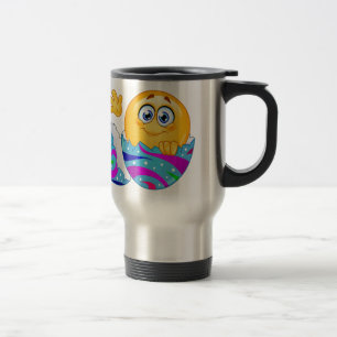 Caneca Térmica Emoji de ovo de Páscoa