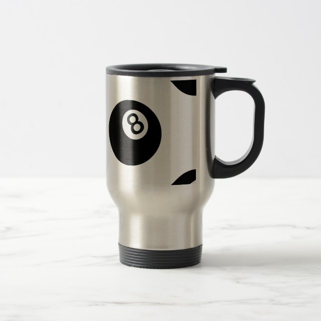 Caneca Térmica emoji oito bolas (Direita)