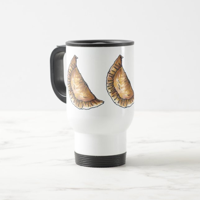 Caneca Térmica Empanadas Latino-América do Sul — Cozinha de paste (Frente Esquerda)
