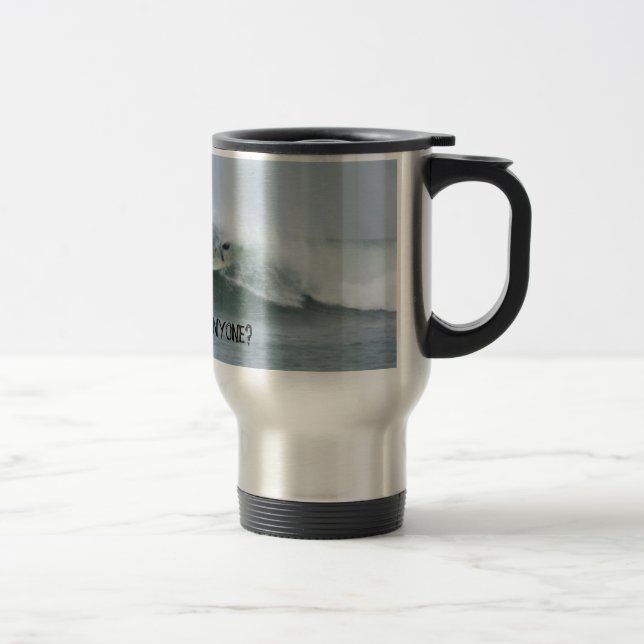 Caneca Térmica encabeçamento, PATRULHA QUALQUER UM do ALVORECER? (Direita)