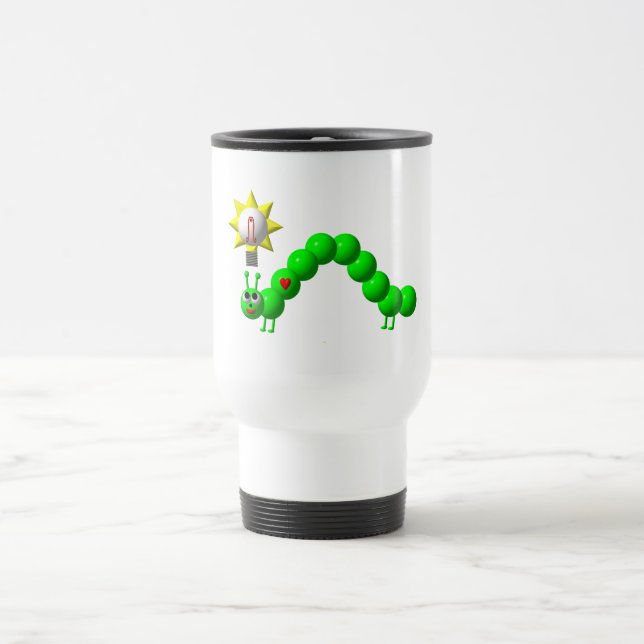 Caneca Térmica Enchworm bonito com uma ideia (Centro)