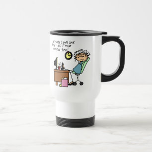 Caneca Térmica Endireite a primeira vez o humor