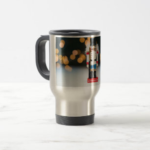Caneca Térmica Enfeite de Natal clássico quebra-nozes do Slippery