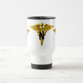 Caneca Térmica Enfermeira de Enfermeira do Exército Veterano do E