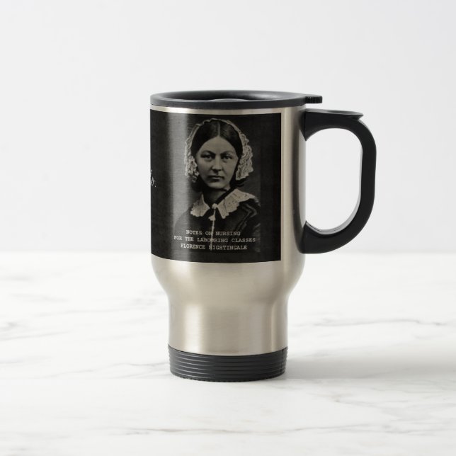 Caneca Térmica Enfermeira grata de Flo dos obrigados (Direita)