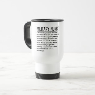 Caneca Térmica Enfermeira Militar